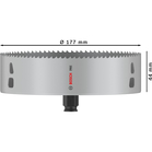 BOSCH Carotă PRO Multi Material PC Plus, 177 mm