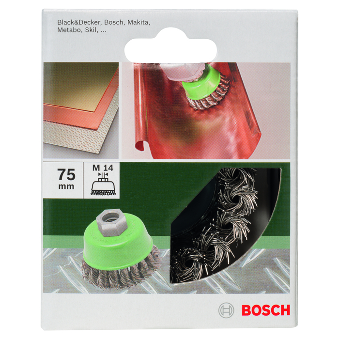 BOSCH PERIE INOX SARMA 75MM M14