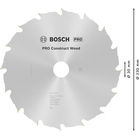 BOSCH Pânză de ferăstrău circular Construct Wood