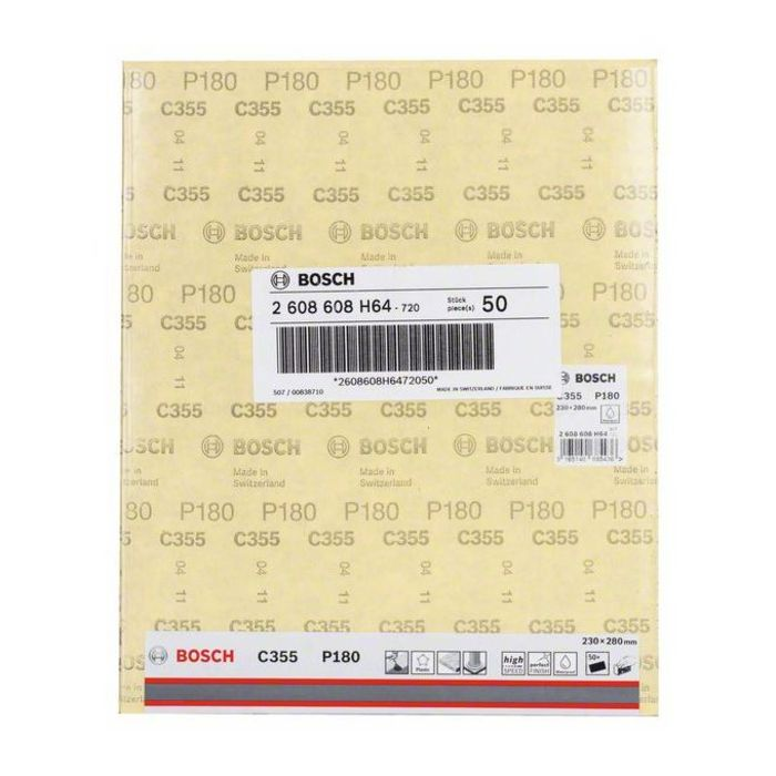 BOSCH Set 50 foi abrazive C355