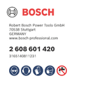 BOSCH Segmente pentru carote diamantate 1 1/4