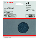 BOSCH Foi abrazive F550, ambalaj de 5 buc.