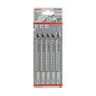 BOSCH Set 5 pânze pentru ferăstrău vertical Speed for Hard Wood