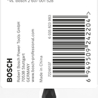 BOSCH Bit de înșurubare PRO Pozidriv Impact, PZ2, 90 mm