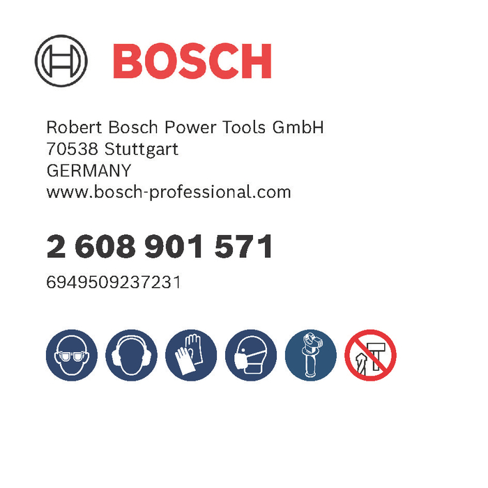 BOSCH Carotă PRO Tile PC Plus, 76 mm, HS