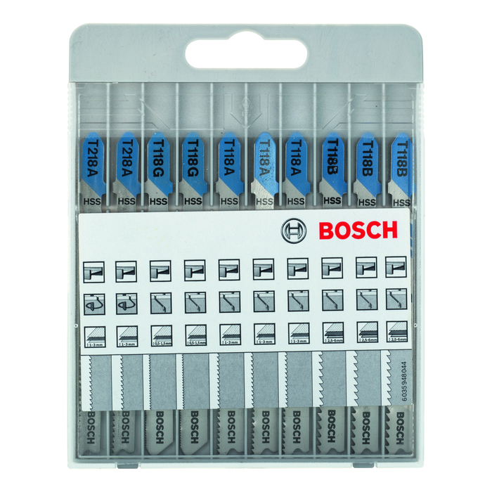 BOSCH Set 10 pânze Basic for Metal