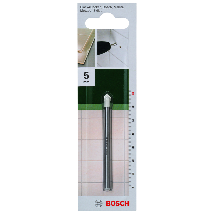 BOSCH Burghiu placi ceramice Ø5 x 70 mm
