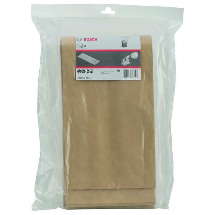 BOSCH Sac filtrant din hârtie