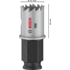 BOSCH Carotă PRO Sheet Metal PC Plus, 21 mm