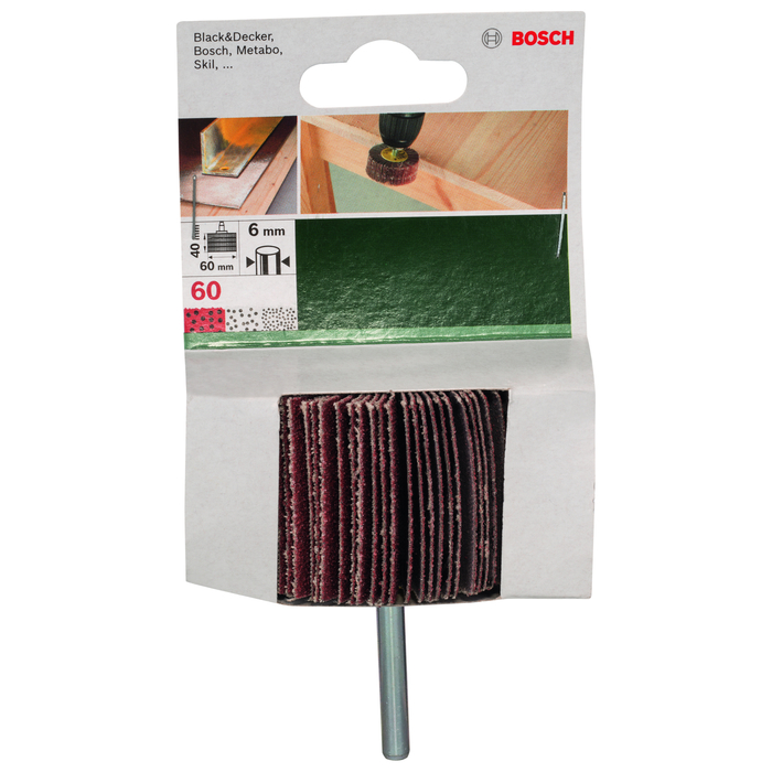 BOSCH Dispozitiv de şlefuit lamele pentru maşini de găurit, 60 mm