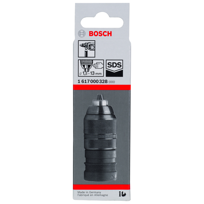 BOSCH Mandrină rapidă 1.5–13 mm