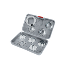 BOSCH Set PRO Template Guide Metric pentru freze, 9 buc.