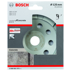 BOSCH Disc abraziv în formă de oală diamantat Standard for Concrete