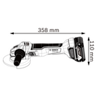 BOSCH GWS 18V-10 (SOLO)
