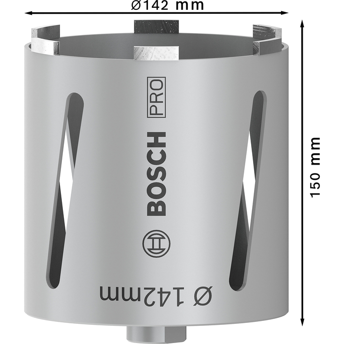 BOSCH Carotă diamantată pentru găurire uscată G 1/2"