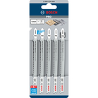 BOSCH Set 5 pânze Progressor for Wood and Metal