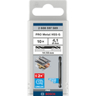 BOSCH Burghie HSS-G cu vârf dublu