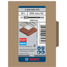 BOSCH Set de daltă lată PRO SDS max-5C 25 x 400 mm