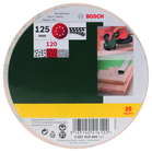 BOSCH Set 25 foi 125 mm, R120