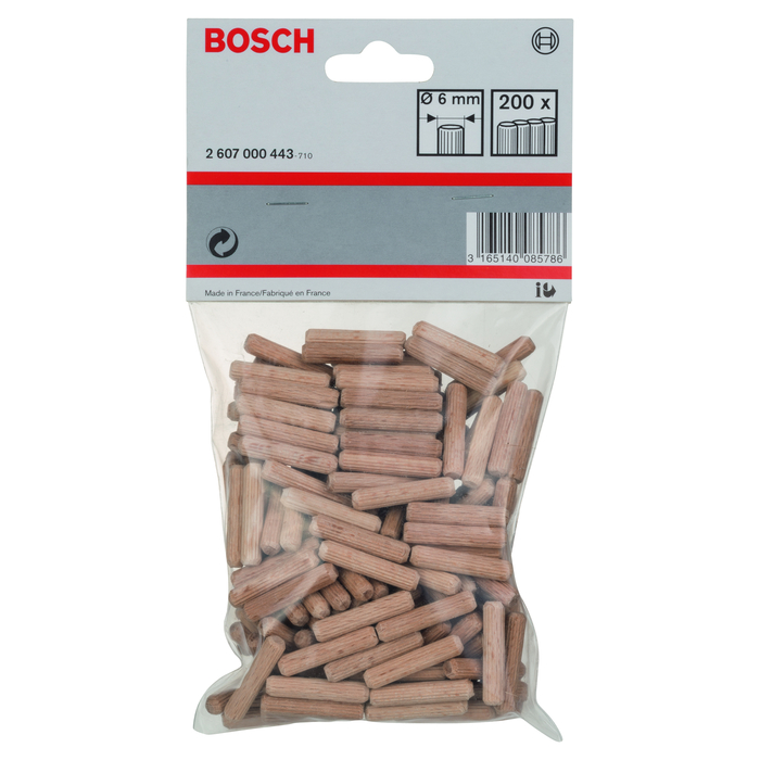 BOSCH Dibluri de lemn