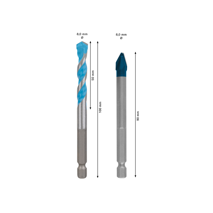 BOSCH BURGHIU Hex9 mix set8/8