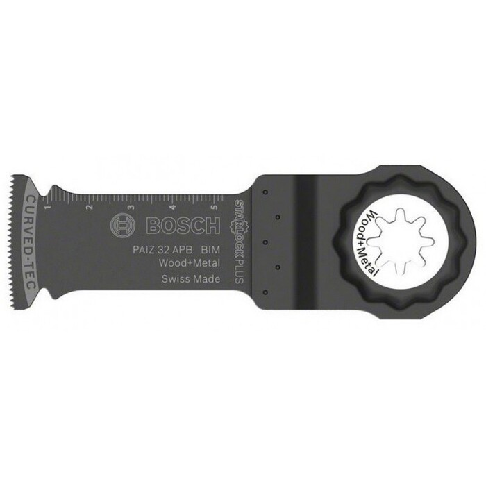 BOSCH Set 10 panze BIM Wood and Metal 32x60 mm STARLOCK PLUS