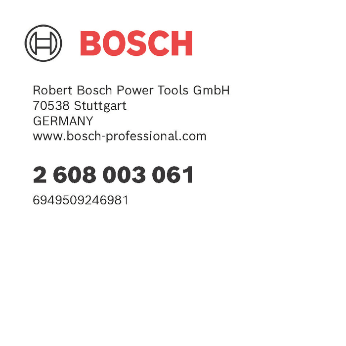 BOSCH Cheie tubulară Impact PRO 