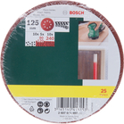 BOSCH Set 25 foi de șlefuit (mixt)