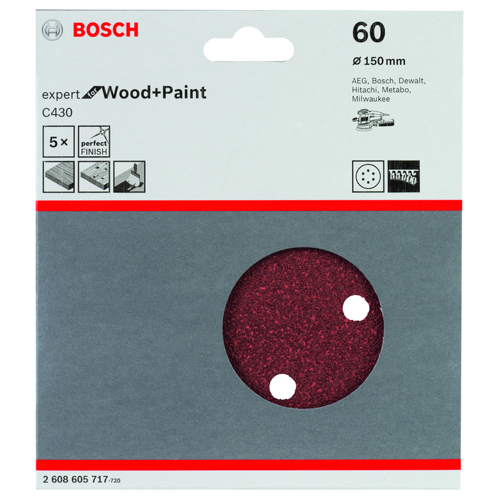 BOSCH Set 5 foi de șlefuit