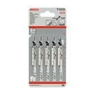 BOSCH Set 5 pânze pentru ferăstrău vertical Clean for Wood