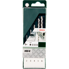 BOSCH Caseta 5 burghie metal HSS-G DIY