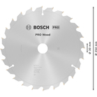 BOSCH Pânză de ferăstrău circular Optiline Wood