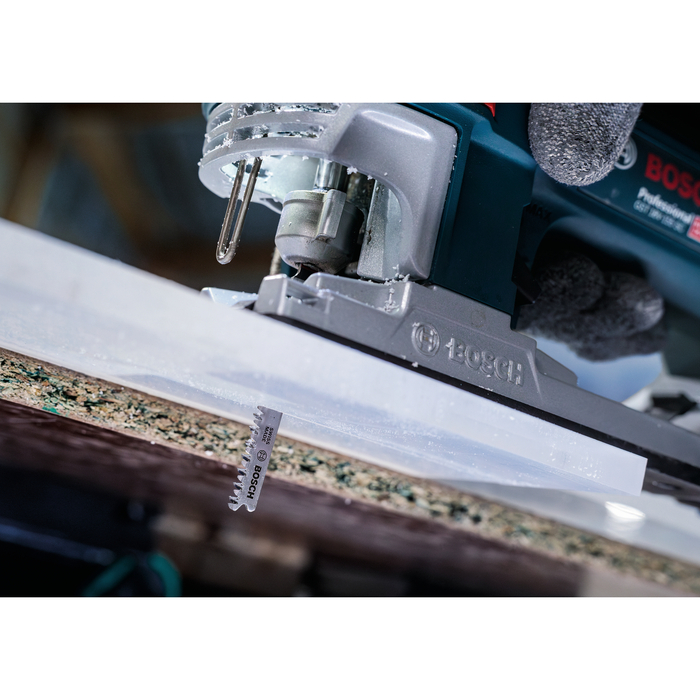 BOSCH PRO Plastics PVC clean and PMMA T102H Lamă de ferăstrău, 100 mm, 2 buc.