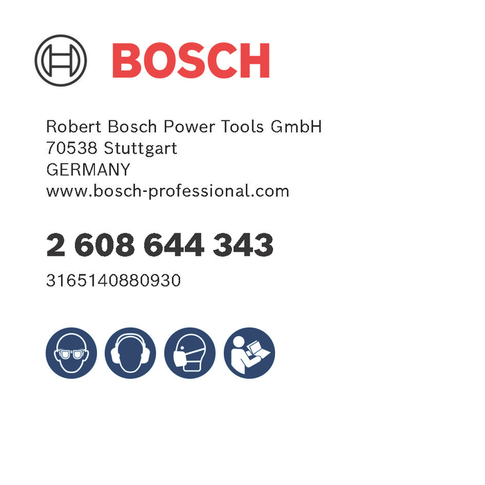 BOSCH EX WO T 254x30-80