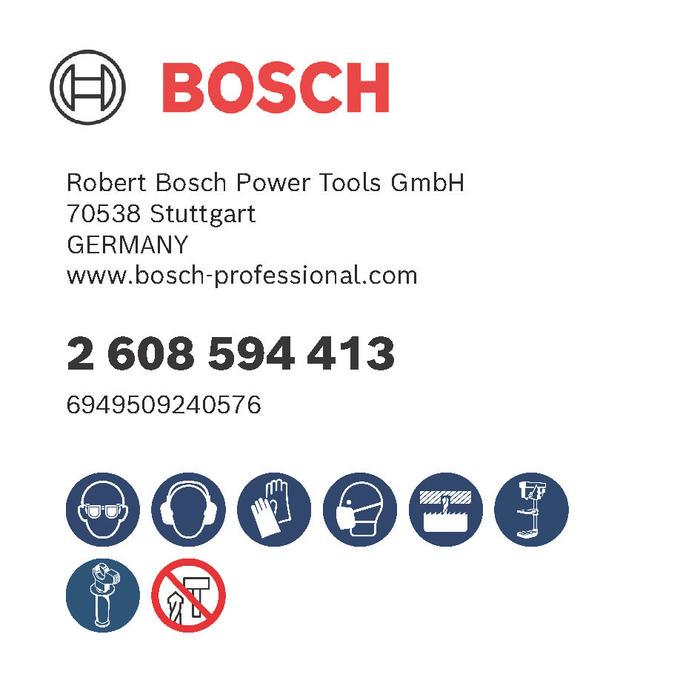 BOSCH Carotă PRO Multi Material PC Plus, 111 mm