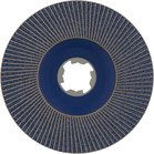 BOSCH Disc de șlefuire evantai, drept, Best for Metal cu X-LOCK
