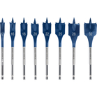 BOSCH Set de burghie plate EXPERT Self Cut Speed, 12/16/18/20/22/25/28/32 mm, 8 buc.
