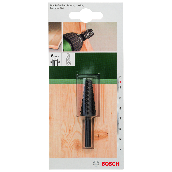 BOSCH Raşpel pentru lemn, conicde formă conică