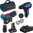BOSCH Kit 2 scule 12V