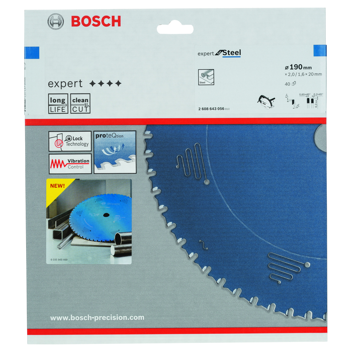 BOSCH Pânză de ferăstrău circular Expert for Steel