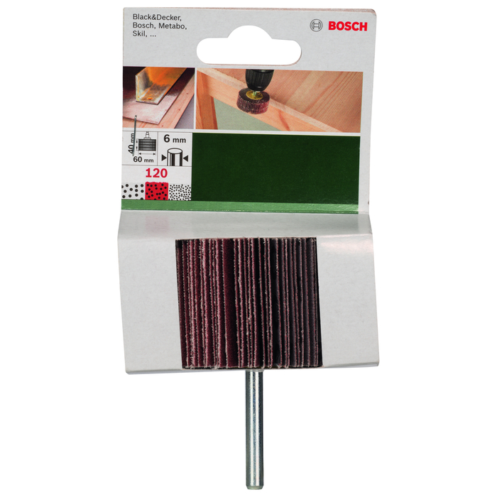 BOSCH Dispozitiv de şlefuit lamele pentru maşini de găurit, 60 mm