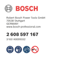 BOSCH Burghiu pentru cofraje şi instalaţii