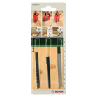 BOSCH Set de 3 pânze pentru ferăstrău vertical Progressor sistem de prindere în UUE 11 C; UE 19 BO; UE 101 B
