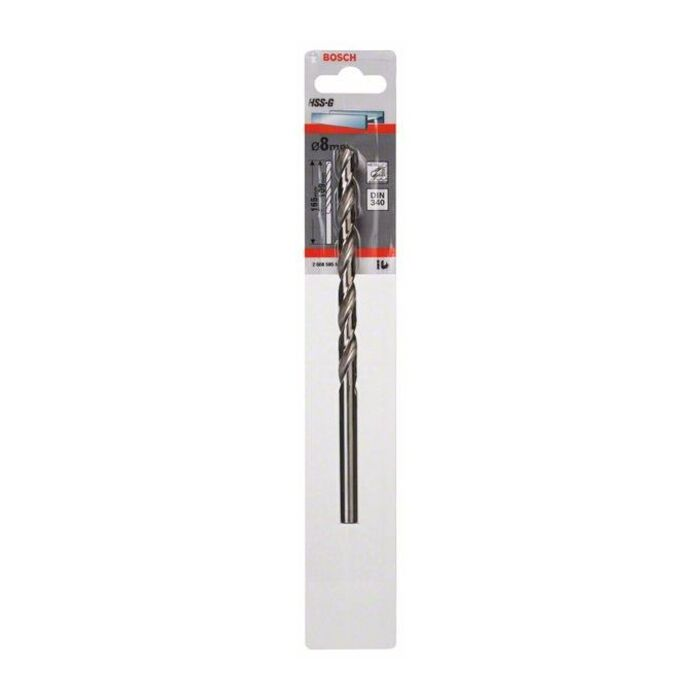 BOSCH HSS-G fémfúró, DIN 340