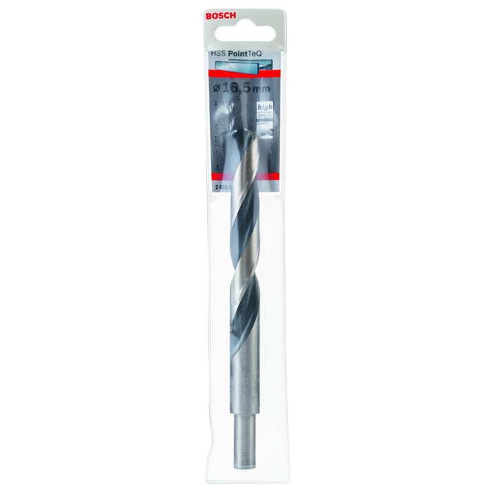 BOSCH Burghiu spiral HSS PointTeQ de 16,5 mm (coadă redusă)