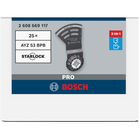 BOSCH Pânză pentru scule multifuncționale PRO AYZ 53 BPB, 53 x 40 mm