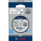 BOSCH Set 5 discuri de tăiere, Expert for Inox