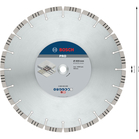 BOSCH Disc diamantat Best for Concrete