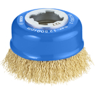 BOSCH Perie sârmă oală ondulată cu X-LOCK, Clean for Metal