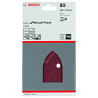 BOSCH Set foi abrazive C430, 5 buc.